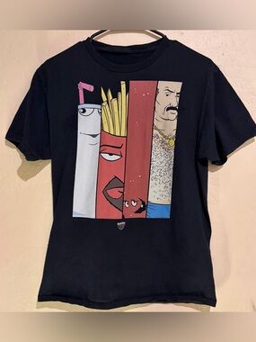 Aqua Teen Hunger Force Graphic Tee Adult Swim Cartoon Men’s S Women’s M
